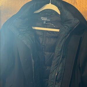 Polo by Ralph Lauren Men's Dark Blue Puffer Jacket